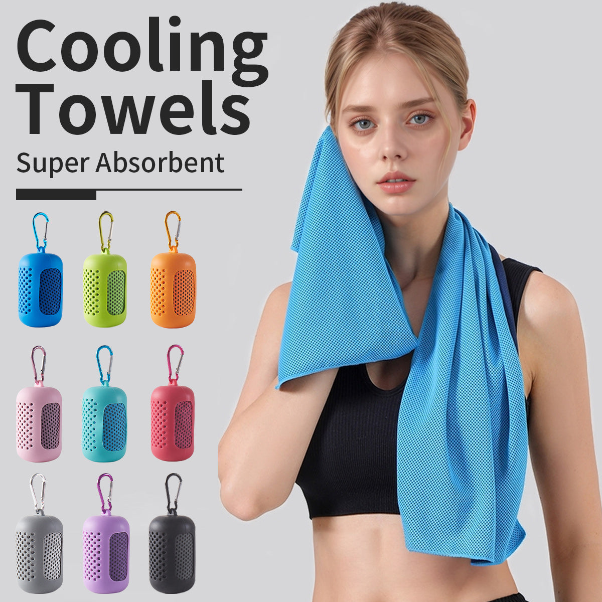 Quick Drying Polyester Fiber Cooling Towels